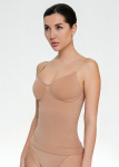 &Otilde;mblusteta kerge korrigeerimisega topp CAMI SHAPEWEAR Giulia, v&auml;rv nude