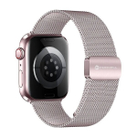 Kellarihm Apple Watch 38-41mm - Roostevaba teras: F-Design Fa14 Milanese - Heleroosa