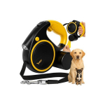 Automaatne jalutusrihm taskulambiga Purlov 25965, must, 5 m