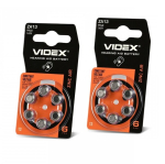 Patareid Videx ZA13 (PR48) Zinc Air, 1.45V, 265mAh, 12 tk
