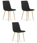 3-osaline toolikomplekt Leobert Turin, must