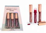 Magic Studio 3 x 2 ml matte nude huulepulkade komplekt t&uuml;drukutele