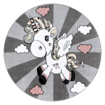Hakano laste vaip Tinies Unicorn 160x160 cm