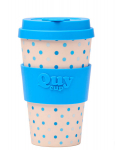 QuyCup kruus 400 ml RePET, Pois Blu