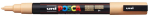 Marker UNI Posca PC-3M, &uuml;mmargune, 0.9 - 1.3 mm, heleoranž