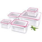 Toidu s&auml;ilitamise karpide komplekt Lamart, 5 tk.