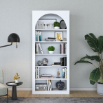 Raamaturiiul Hanah Home HC116, valge