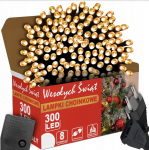 Happy people andy pidulik sisegirland 300LED, soe valge, 21 m