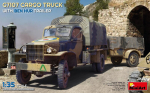 Liimitav mudel MiniArt 35372 G7107 Cargo Truck with Ben Hur Trailer 1/35