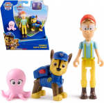 Figuuride komplekt Paw Patrol Chase and Captain Turbot, 3 tk.