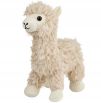 Pehme pl&uuml;&uuml;s alpaka m&auml;nguasi, 30cm, beež