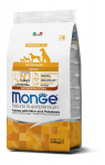 Monge Dry Dog Special Line Mono t&auml;iskasvanud koertele k&otilde;igile t&otilde;ugudele kalkuniliha, riisi ja kartulitega, 2,5 kg