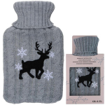 Kummist kuumaveepudel kaanega Alpina, 0,7 L