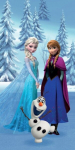 Disney r&auml;tik Frozen, 70x140 cm