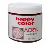 Happy Color akr&uuml;&uuml;lv&auml;rvid 250ml, pruun