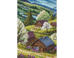 Ristpistes tikkimiskomplekt, CDA, 14,5x22 cm, BC8106