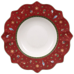 Villeroy & Boch &otilde;htus&ouml;&ouml;gitaldrik Toy's Delight Deep plate, punane, 26,4 cm