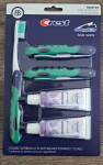 Brush Buddies hambaharja ja hambapasta komplekt Crest 3D White Brilliance Vibrant Peppermint reisihambapastaga