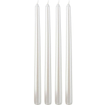 Lauak&uuml;&uuml;nlad Metalic White komplekt, 30 cm