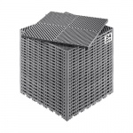 Modulaarne drenaažiplaat Vevor, 41,5x41,5x1,7 cm, hall