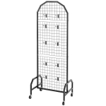 V&otilde;rkseina rataste ja konksudega, 2 tk 600 x 1640 mm