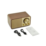 Subwoofer stereo raadio retro Bluetoothiga