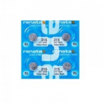 Renata elements 315 SR716SW, h&otilde;beoksiid, 4 tk