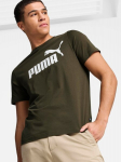 PUMA - Meeste l&uuml;hikeste varrukatega T-s&auml;rk, ESS LOGO TEE