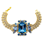 K&auml;ev&otilde;ru "Aurora (Aquamarine / Light Sapphire Shimmer / Light Sapphire / Reinvented Cool Blue)" Swarovski&trade; kristallidega DS00B569
