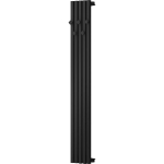 Mexen Flux dekoratiivne vannitoa radiaator, 1500 x 240 mm, 450 W, must