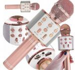 Happy people andy LED tuledega bluetooth k&otilde;lar &ndash; mikrofon paljude funktsioonidega, roosas v&auml;rvitoonis