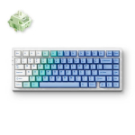 Klaviatūra MCHOSE G75 PRO (Arctic Snow) - MCHOSE Matcha Latte V2 Switches