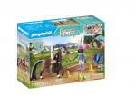 71355 PLAYMOBIL&reg; Horses of Waterfall, H&uuml;ppeareen Zoe ja Blaze'iga
