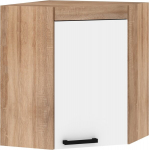 &Uuml;lemine kapp Meblocross Rodos ROD-15 W60-N, Sonoma valgus/valge