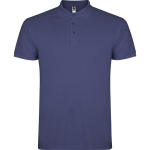 Meeste puuvillane polos&auml;rk LON6638, violetsed