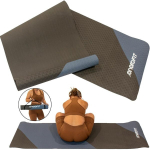 Jooga- ja treeningmatt TPE Enero Fit, must