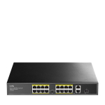 V&otilde;rgul&uuml;liti - Cudy FS1018PS1 18-portine PoE Fast Ethernet Hall