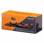 Bburago Mclaren Mcl38 1:43 kiivriga, Oscar Piastri