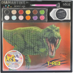Diamantiny level up nice group creative art, teemantmosaiigi komplekt, dinosaurused, t-rex