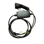 laadimiskaabel 220V - t&uuml;&uuml;p 2 (13A, 1 faas 3 kW)