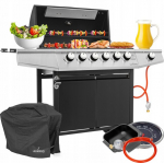 Gaasigrill Lehmann Vegas, 141&times;50&times;102 cm, must