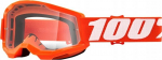 Vaiki&scaron;ki motokroso akiniai 100% Strata 2, oranžiniai