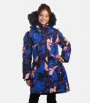 T&uuml;drukute parka VIVIAN 2, sinine mustriga 122