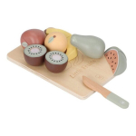 Little Dutch Puidust puuviljade l&otilde;ikamise komplekt