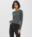Vero Moda naiste pullover 10136644*16, tumeroheline/balsam 5715206354431