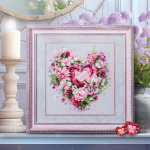 Tikkimiskomplekt Magic Needle "Blooming Heart" 70-15