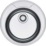 Roostevabast terasest valamu Franke Ronda ROL 610-39, h&otilde;bedane