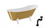 Vann Besco Olaya Glam 160, Gold+White, sifooniga Klik-klak Black