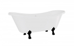 Vann Besco Amelia 190, White+Black (ilma sifoonita, &uuml;levooluavaga)