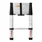 Alumiiniumist Teleskoopredel StandHeiz 2,9m Soft-Close Turvalise Sulgemisega 10 Astet